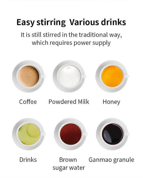 304 Rustfritt Stål Automatisk Magnetisk Elektrisk Kaffetrakter med Rørekrus for Kaffe 380ML