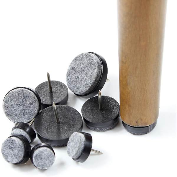 20 filtdutter til stole, filtdutter med søm 20 mm, dutter