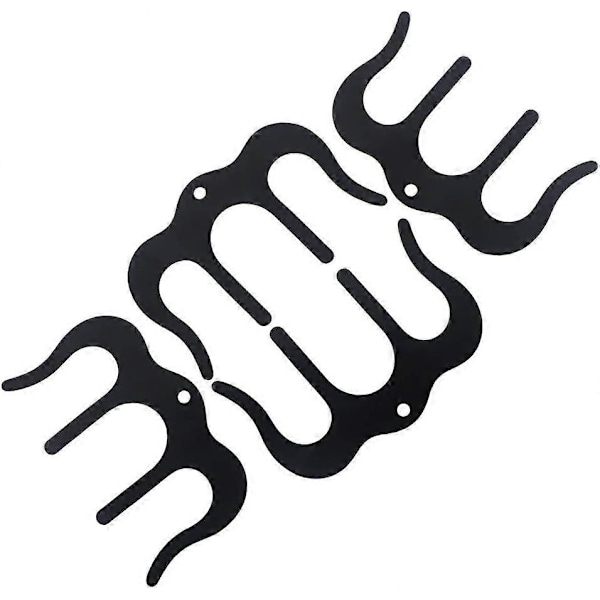 Notklämmor - Metalliska sidhållare, Bokklämma för läsning (Bokklämma 4-pack)