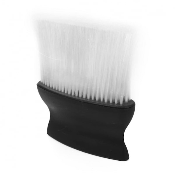 Frisørsalon Barber Halsstøvbørste, Sort/Hvid