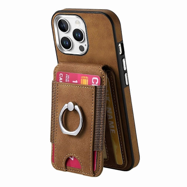 (Brun) Til iPhone 16 Pro Max Telefoncover