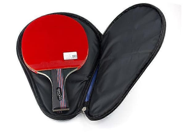 30x20.5cm Säkert Racketfodral med Bollförvaring - Hållbart och Dammtätt - för Pingisracketar