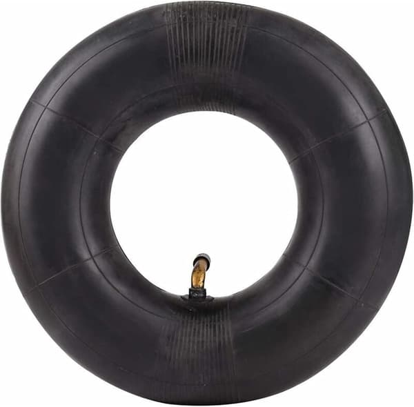 2 stycken 4.10/3.50-4 Innerslang med Ventilskaft för Skottkärra Gräsklippare Barnvagn Generator Trädgårdsvagn, Innerslang Däck