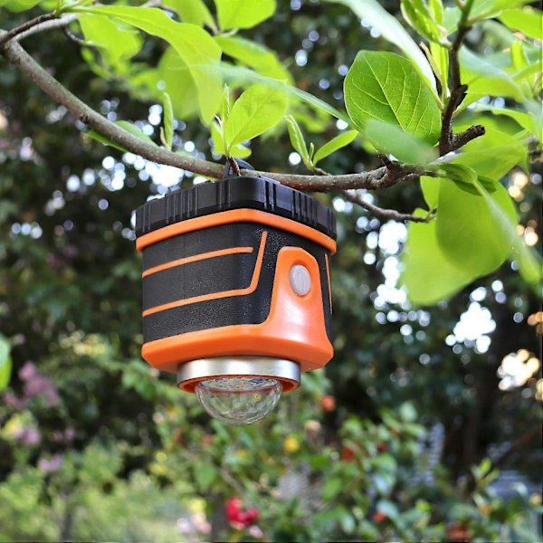 9,5x19cm, 1500 lumen LED Campinglampa, Dimbar Söklampa, USB Uppladdningsbar, Lämplig för Nattvandring, Tält, Strömavbrott