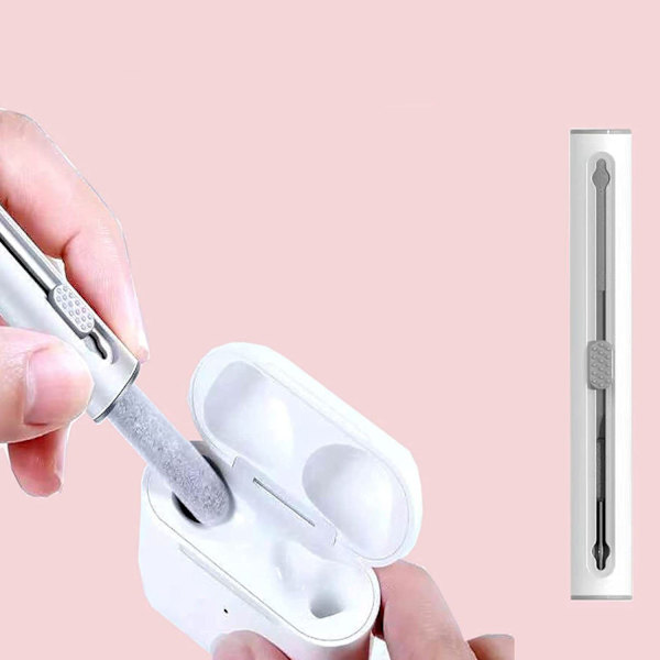 Puhdistussarja Bluetooth-kuulokkeille ja matkapuhelimille.