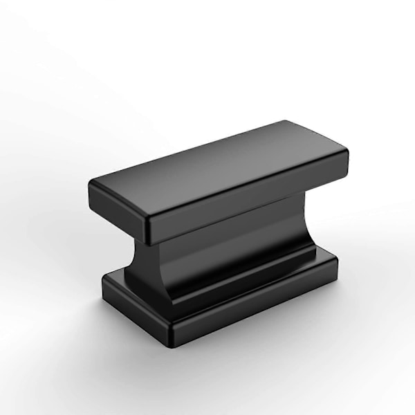 10 Pakke Matte Sorte Skapknotter for Badeskap 1,46 Tommer (37 mm)