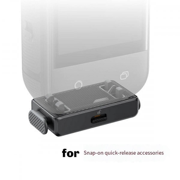 Kompatibel med X5 Magnetisk Quick-Release Mount Hurtig Skift Design Sikker &