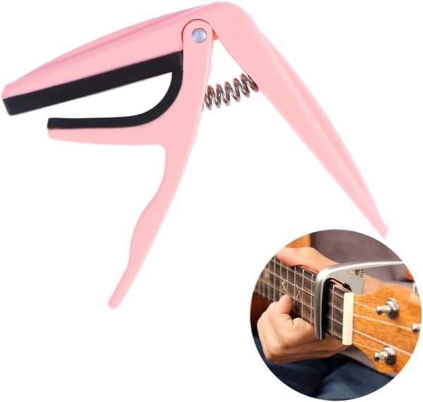 Kompatibel med zinklegering bas ukulele bas shaker bas eleguitar guitar kapo ukulele tuner