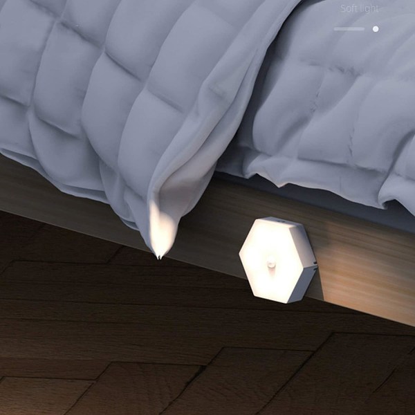 3 nattljus med rörelsesensor Led nattljus trådlös lampa