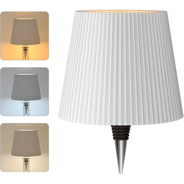 Langaton pullolamppu, LED-pullovalot viinapulloihin, ladattavat viinipullovalot