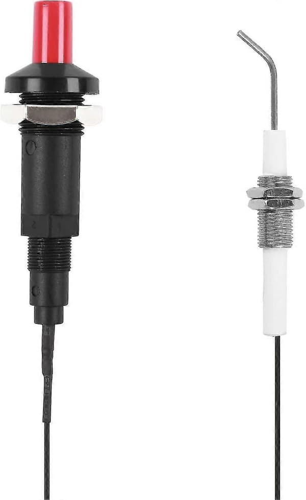 2-pak piezo-tænder, gastænder, piezo-tændernål, piezo-tænder, piezo-tænder, piezo-tænder, tænder