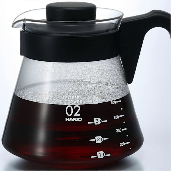 Stempelkande kaffeserver-700ml, glas, 700 milliliter, klar