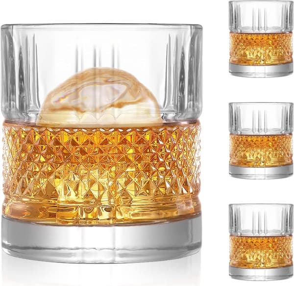 Whiskeyglas 300ml, set om 4, tumblers