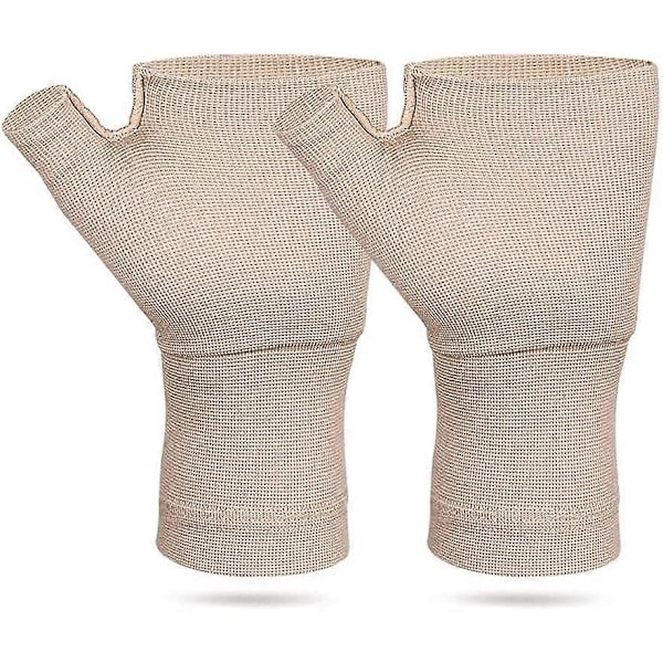 2-pack S Kompressionshandledsstöd Sportarmbandsskydd Handflateskydd Handledsstöd Remmar Handskar