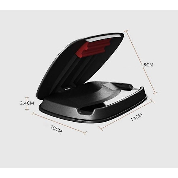 13.5x10x1.5cm, Biltelefonholder Instrumentbræt Bærbar Universal Smartphone