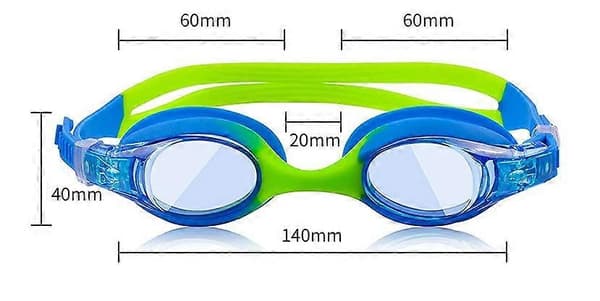 Unisex Svømmebriller for Barn Skoogle Alder 3-8