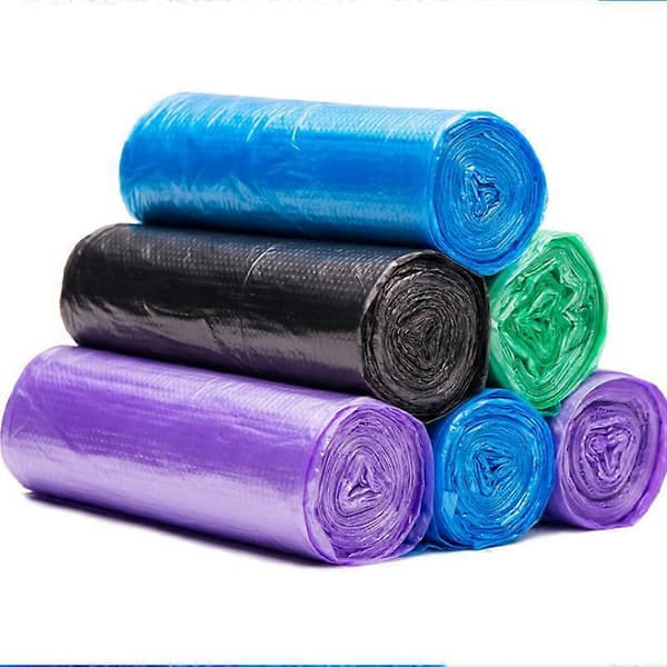 100-pack sopsäckar i tjock plast med handtag - Giftfria och luktfria