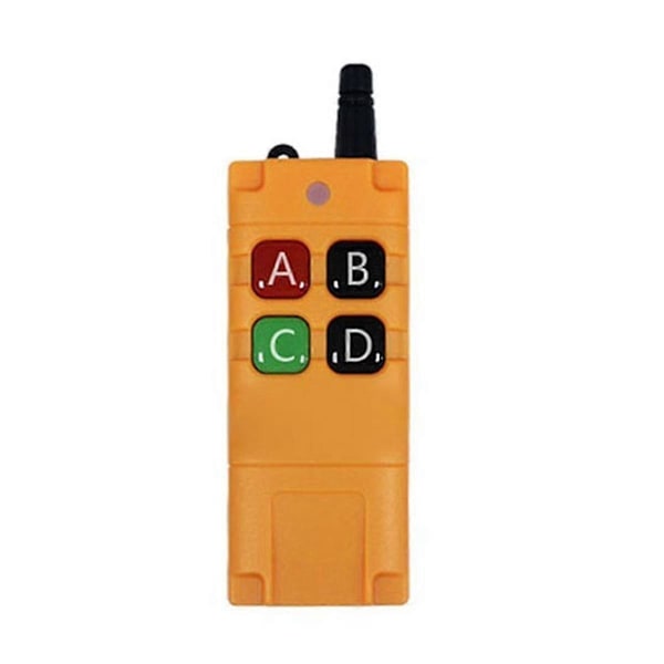 DC12 36V 4CH RF Trådlös Fjärrkontroll Switch Mottagare med 2000M Långdistans Fjärrkontroll Sugproppsantenn