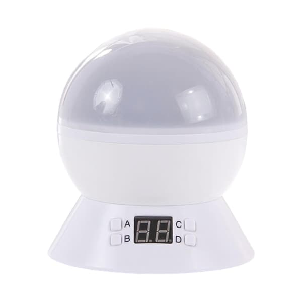 LED Stjerneprojektion med Timer Natlampe til Jul Fødselsdag Piger