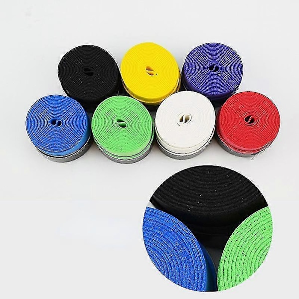 60 stk. Tennis Ketsjer Overgreb Padel Over Greb Badminton Over Greb Svedabsorberende Wraps Tape Greb Svedbånd SZRH A-G