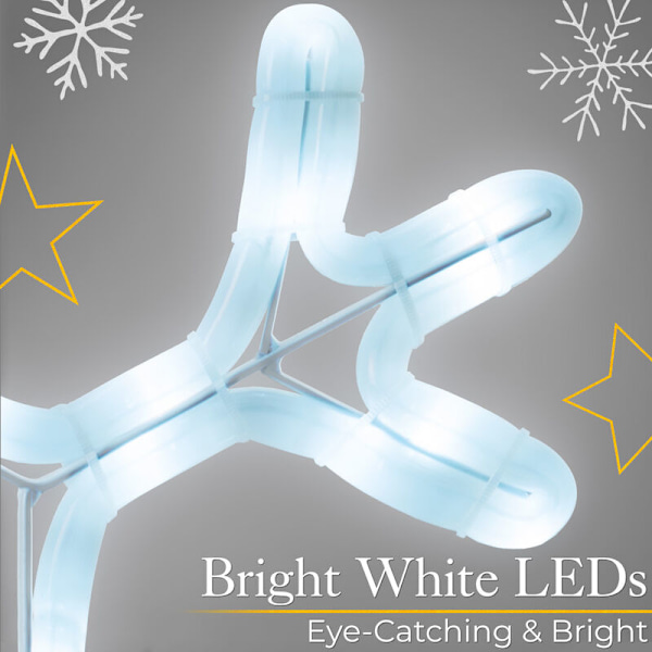 Snowflake Window Light (38 cm)