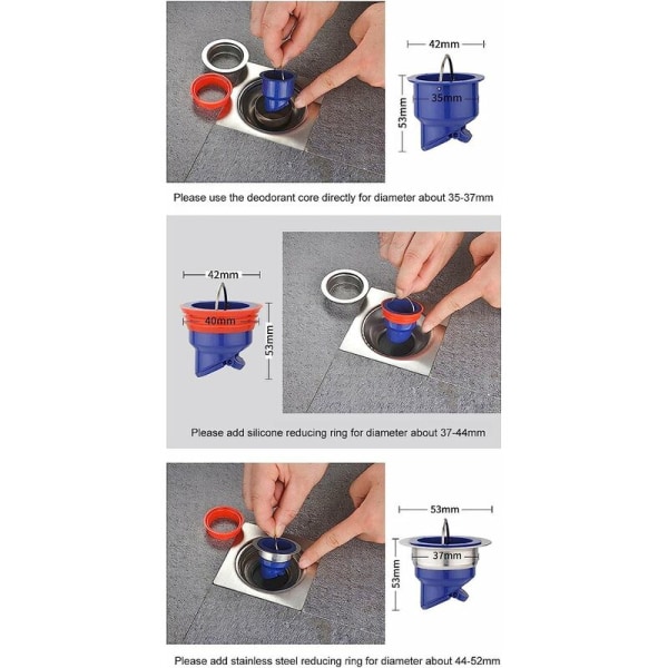 Shower Floor Backwater Valve Magnetic Levitation O