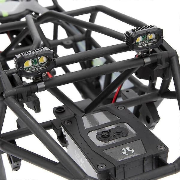 Rc Bil Led Lys Forlygte Spotlight Kompatibel med 1/10 Rc Crawler Traxxas,2