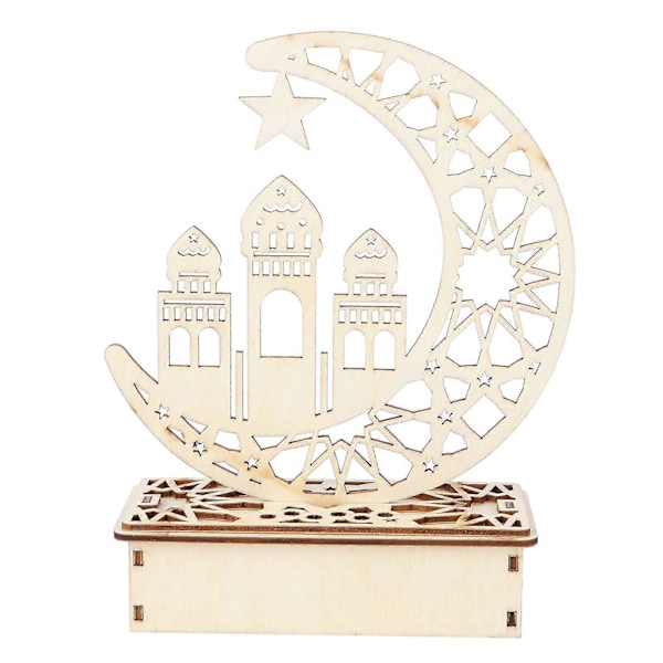Månlampa Nattlampor Ramadan Bordsdekorationer Ramadan Mubarak Dekorativa Lampor Eid Festdekorationer