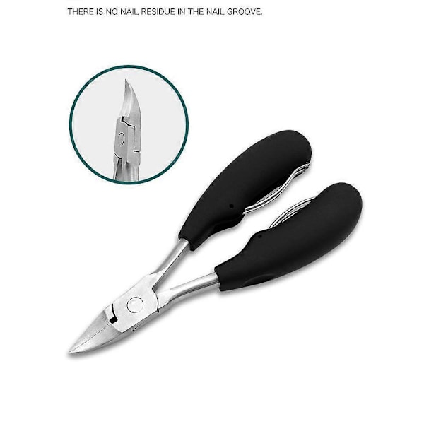 Stora Nagelknipsare Set, 5 st Vassa Tånagels- och Fingernagelknipsare för Män och Kvinnor (Premium, Stor Storlek, Kraftig Design)