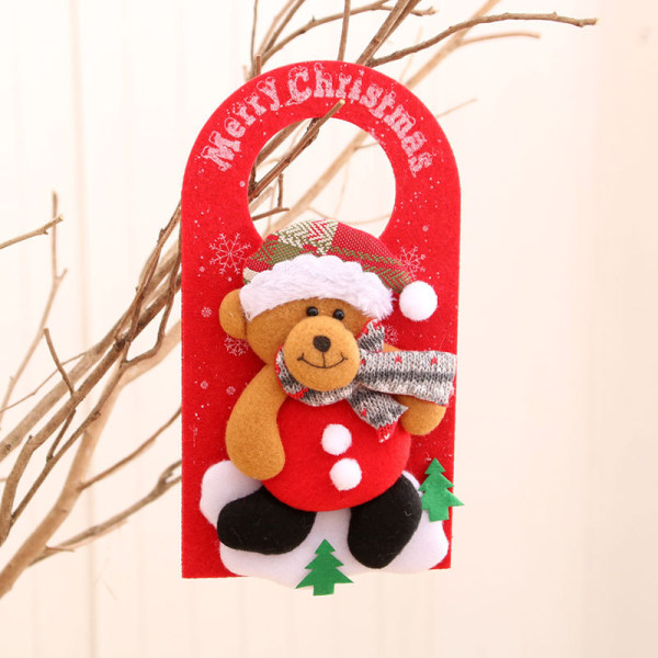 Julhängen Tomte Dörrhängare 22*11,5cm Bear