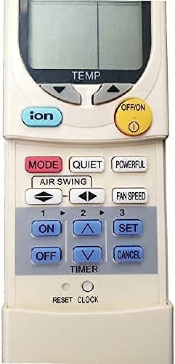 Kompatibel med Panasonic Air Conditioner fjernkontroll A75c2624--a140/a75c2624