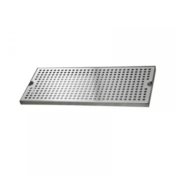 (40x17.5x1.5cm) Drypbakke til øl i 304 rustfrit stål til kommerciel brug, Kegerator, bardisk, kaffebar
