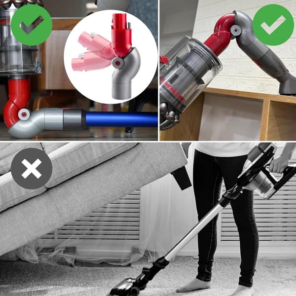 Konverter kompatibel med Dyson V15 V11 V10 V8 V7 støvsuger bundadapter