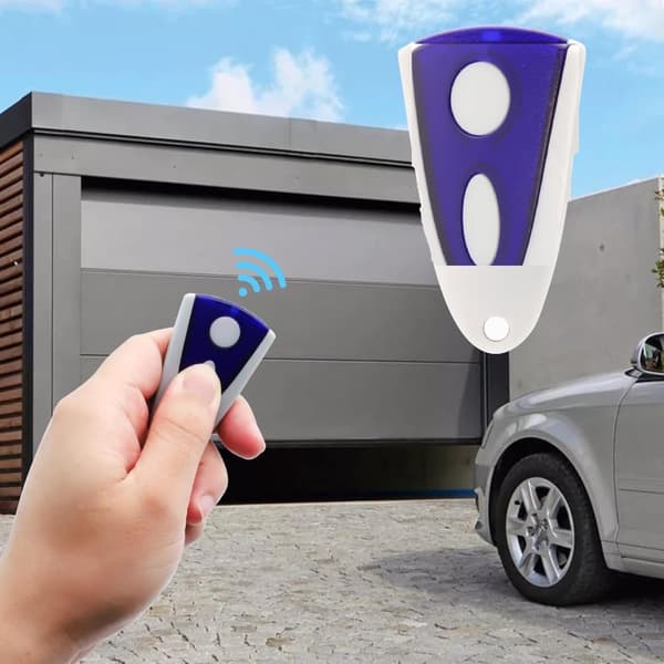 Garageportåbner fjernbetjening 2-pak