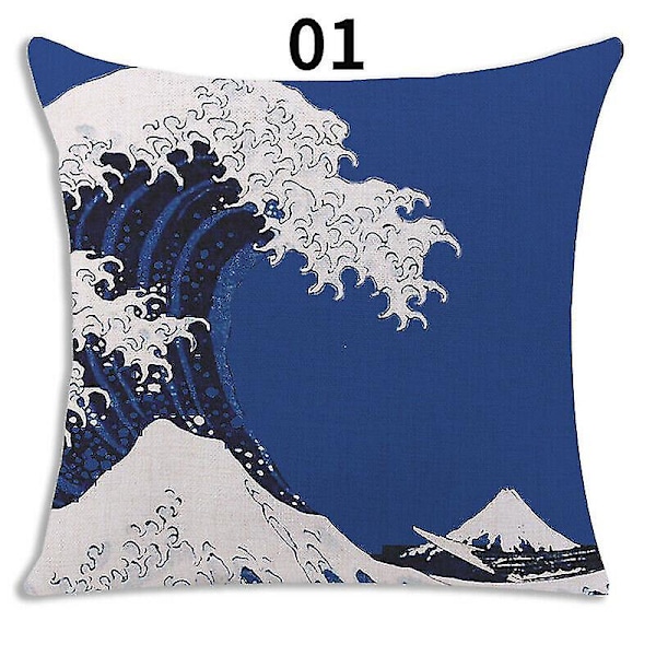 Japanske Putetrekk, Putetrekk Ukiyo Putetrekk Sofa Hjemmeinnredning-9
