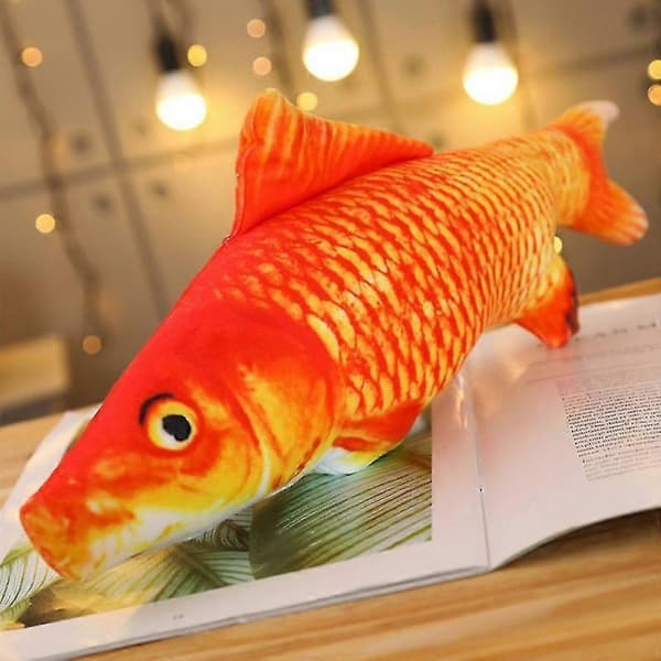 Simuleret Karusse Fisk Blød Udstoppede Sofa Seng Pude Hjem Bilindretning Gave