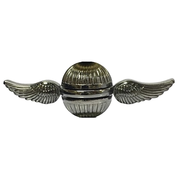 Guld Färg Fickleksaker Legering Leksak Snurror Finger Hand Spinner Skrivbord Gadget Snurrande Topp Fokus Leksak Spiral Twister