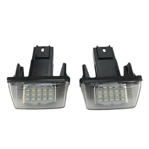 2kpl Vasen ja Oikea 18 LED Auton Rekisterikilven Valo