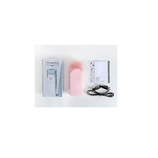 Rullevoks, pinsett og voksemaskin 100ml smeltet voks voksemaskin rosa