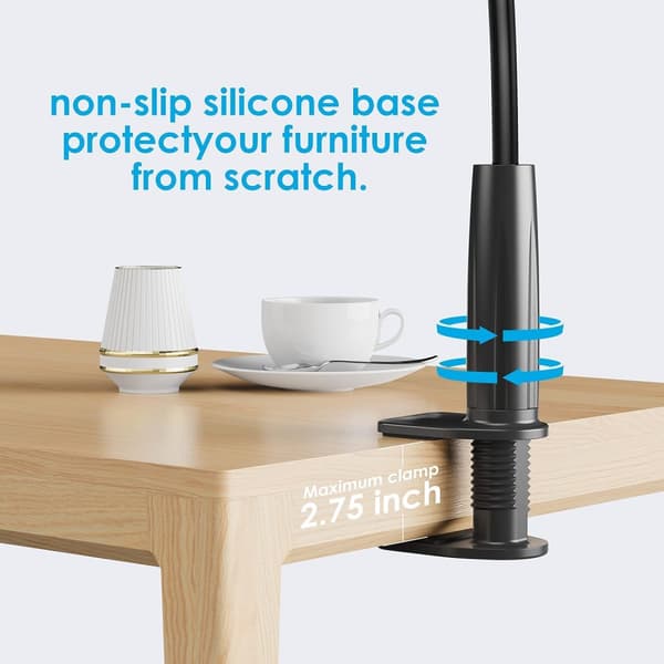 Svanehals Tablet-holder, Fleksibelt Tablet-stativ, Lazy Arm Tablet-montering 360 Justerbar Holder Klemmebeslag til seng til iPad Smartphone
