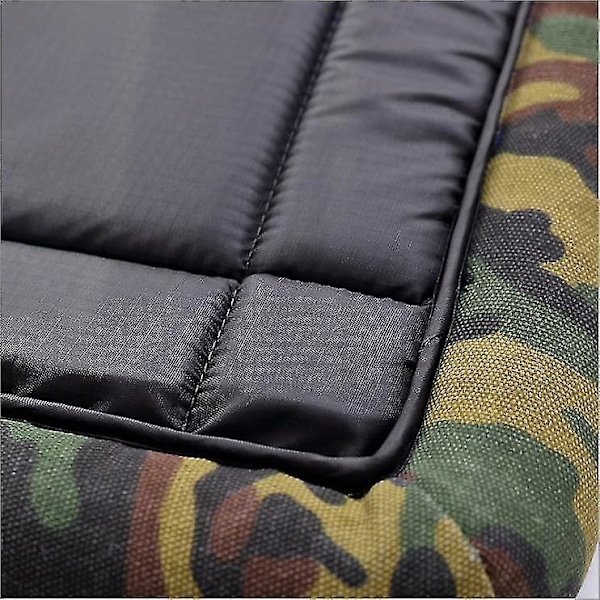 Pet Matte Hund Sommermatte Teddy Golden Retriever Sklisikker Fire Sesonger Sovematte Katte Kennelpute Kamuflasje Blå Plysjstoff, Canvas og Oxfo