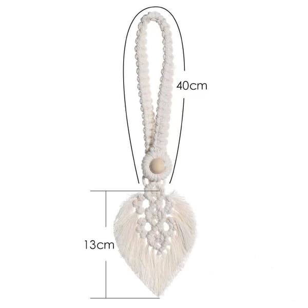 Verhonpidikkeet boheemi tyyli, beige, 2 kpl