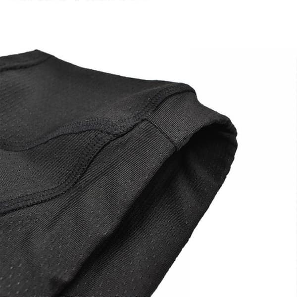 Dame 4D Polstret Gel Cykelundertøj med Sædepolstring, Elastiske Åndbare Cykelshorts til Sport (Sort-XL)