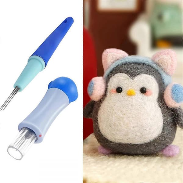 2 pak nålefiltredskaber, pen-stil nålefiltredskab