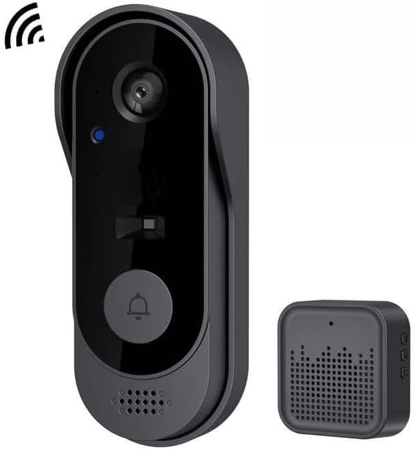Smart WiFi Video Dørtelefon med 2K Kamera og Kamera - Låse Dørtelefon