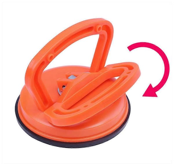 2 Pakke 5.5cm Oransje Bulkfjerner Bil Bulk Sugekopp Bilkarosseri Bulkfjerner Verktøy