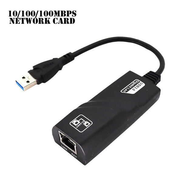 USB USB Rj45 nätverkskort Lan 1000mbps Gigabit Adapter USB