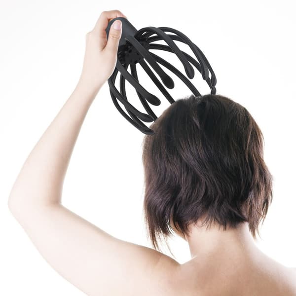 Elektrisk Huvudmassage Smart Octopus Claw Skalpmassager Terapeutisk Skrapa Stresslindring -
