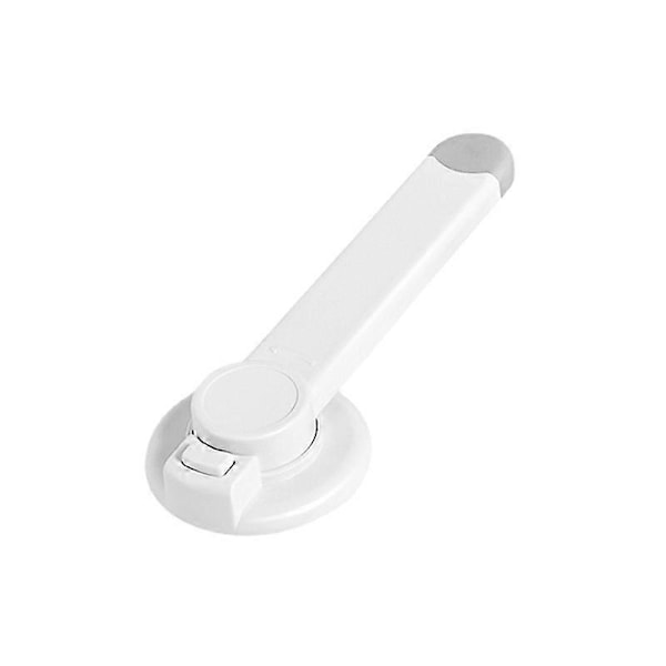 Vit (1-pack) Toalettlås Barnsäkerhet - Idealiskt babysäkert toalettsitslås med 3M-tejp | Enkel installation, inga verktyg behövs | Passar de flesta toaletter