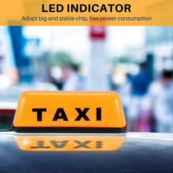TAXI LED-indikatorlys Skilt LED-daglys Bilkjørelys Skilt